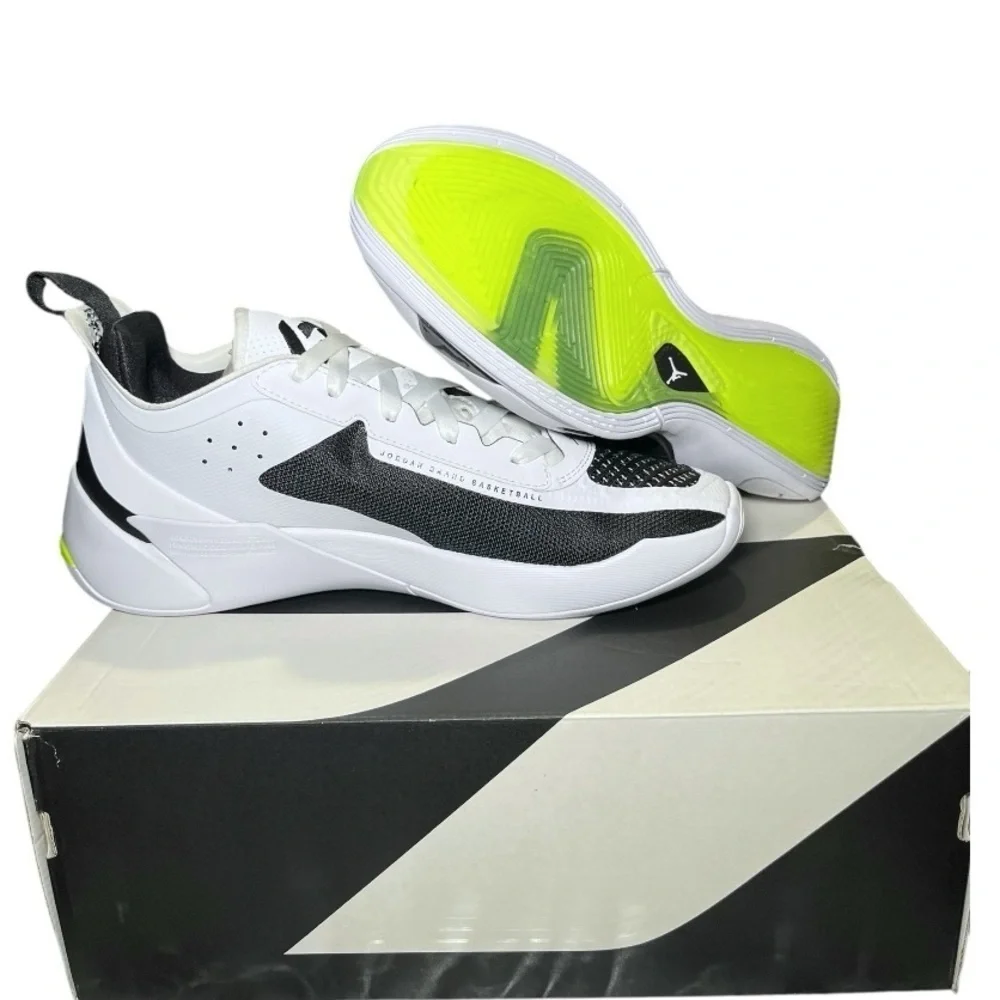 NEW Nike Air Jordan Luka Doncic 1 White/Black Oreo Mavericks Sz 9.5